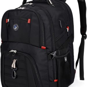 SHRRADOO Extra Large 50L Travel Laptop Backpack – Spac...