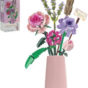 Adults Flower Bouquet Building Blocks: Creative and Relaxing...