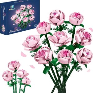 Flowers Building Set Compatible with Lego for Adults –...