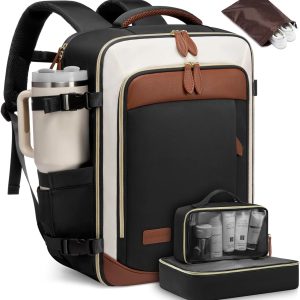 Stylish LOVEVOOK Travel Backpack for Women – 40L Carry...