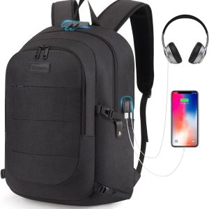 Tzowla Travel Laptop Backpack: Water Resistant & Stylis...