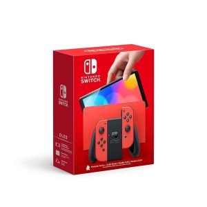 Nintendo Switch OLED Model Mario Red Edition: Engaging Gamin...