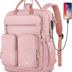 Mancro Travel Backpack for Women: Stylish Laptop Backpack wi...