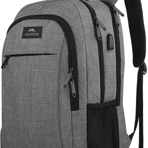 MATEIN Travel Laptop Backpack: Business Anti Theft Bag for M...