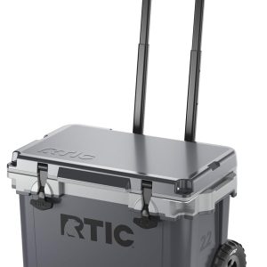 RTIC 22 QT Ultra-Light Wheeled Cooler with Handle: Portable ...