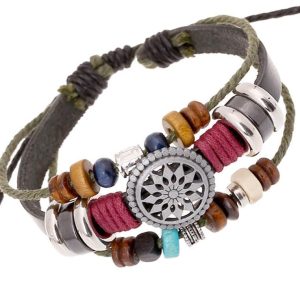 Bohemia Wind Beaded Multilayer Necklace for Women – Tr...