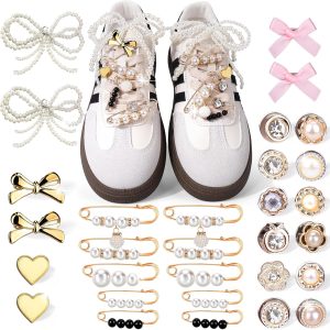 30PCS Mity Rain Charms for Sneakers – Lace-Up Shoe Accesso...