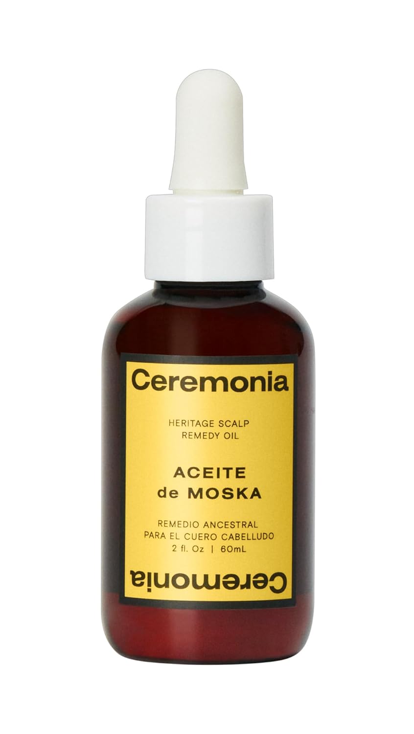 Ceremonia Aceite de Moska Scalp Oil - 2 oz / 60 mL: Nourishing Hair Treatment 1 ceremonia aceite de moska scalp oil - 2 oz / 60 ml: nourishing hair treatment
