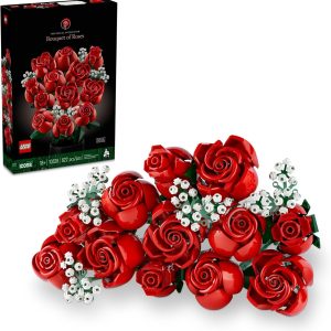 LEGO Botanicals Bouquet of Roses: Lifelike Artificial Flower...