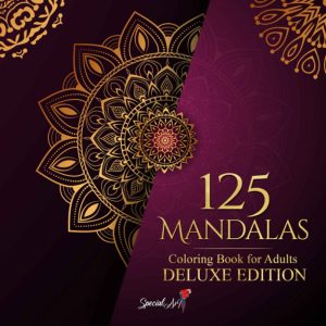 Intricate Adult Coloring Book: 125 Mandalas for Stress Relie...