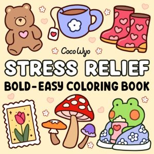 Zen Coloring Book: Relaxation and Stress Relief for Adults