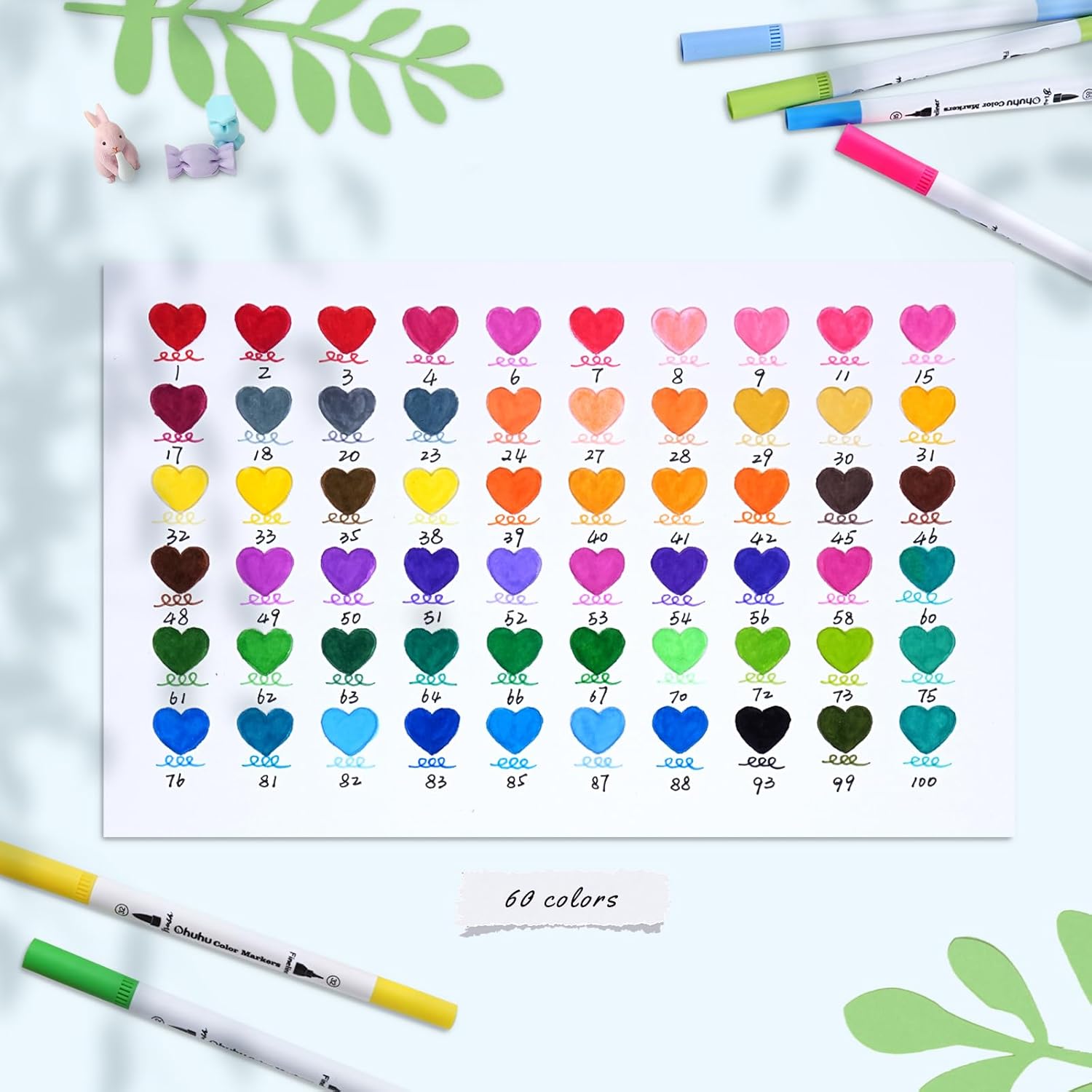 Ohuhu Markers for Adult Coloring Books: No Bleed, Vibrant Colors, Fine Tip Pens 2 ohuhu markers for adult coloring books: no bleed, vibrant colors, fine tip pens - image 2