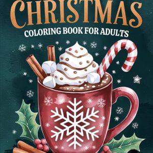 Christmas Joy: Large Print Coloring Book for Adults – ...