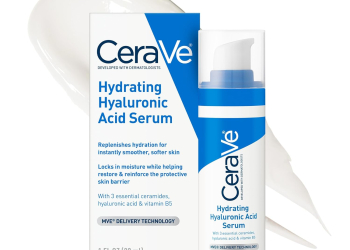 cerave hyaluronic acid serum for face with vitamin c –...