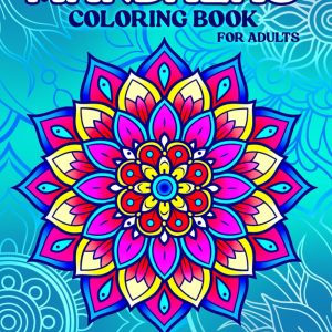 50 Simple Mandalas Coloring Book for Adults: Relaxation and ...
