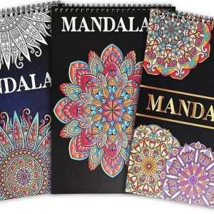 Ultimate Relaxation: Bondream 3 Pack Mandalas for Stress Rel...