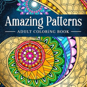 Ultimate Stress-Relief Adult Coloring Book with Relaxing Des...