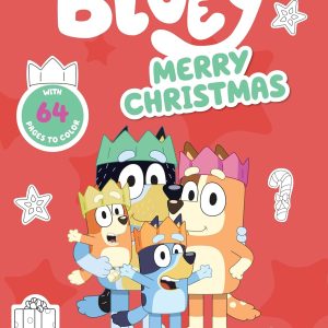 Bluey: Merry Christmas Coloring Book – Fun Holiday Act...