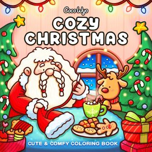 Cozy Holiday Delights: Festive Christmas Coloring Book