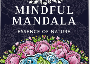 ryve mandala coloring book for adults – stress relief,...