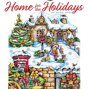 Festive Holiday Coloring Book for Relaxation: Christmas Desi...