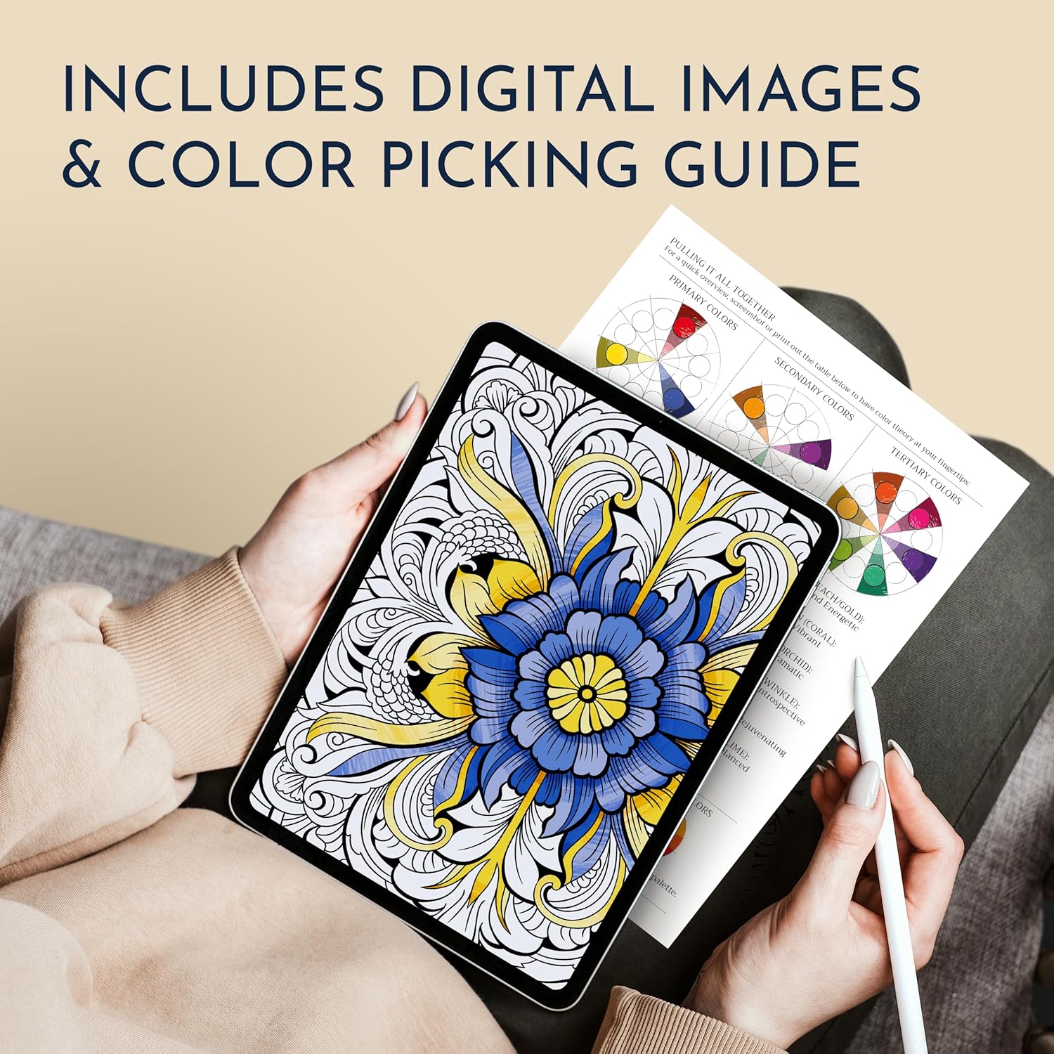 RYVE Mandala Coloring Book for Adults - Stress Relief, Relaxation, and Mindfulness Art Therapy 8 ryve mandala coloring book for adults - stress relief, relaxation, and mindfulness art therapy - image 8