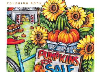 creative haven autumn harvest coloring book: fall designs fo...