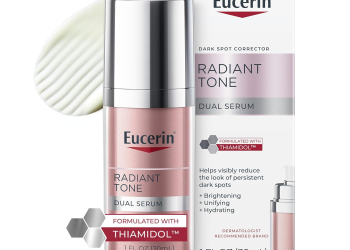 eucerin radiant tone dual serum dark spot corrector, dark sp...