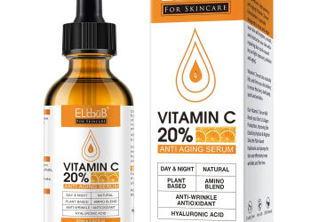 premium 20% vitamin c serum for face with hyaluronic acid, r...