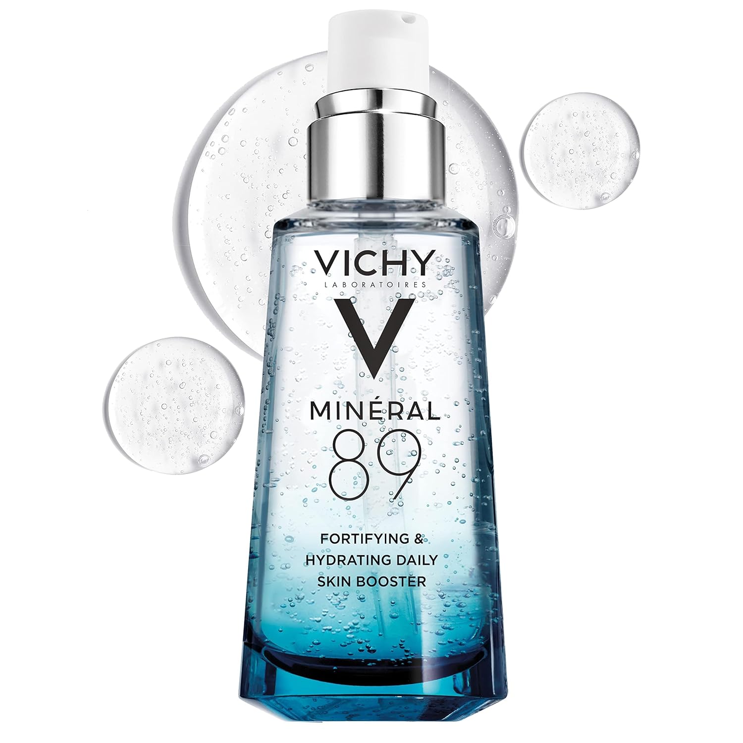 Vichy Mineral 89 Booster, Pure Hyaluronic Acid Serum for Face with Volcanic Mineral Water for Skin Barrier Repair, Plumps & Hydrates, Lightweight Moisturizing Gel, Oil-Free, Non-Sticky 11 vichy mineral 89 booster, pure hyaluronic acid serum for face with volcanic mineral water for skin barrier repair, plumps & hydrates, lightweight moisturizing gel, oil-free, non-sticky