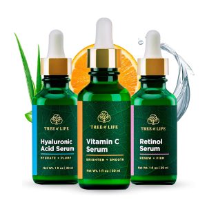 Tree of Life Beauty Facial Skin Care Set, Brightening, Firmi...