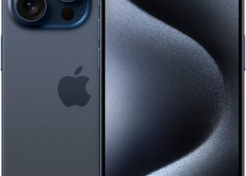 apple iphone 15 pro max, 256gb, blue titanium – unlock...