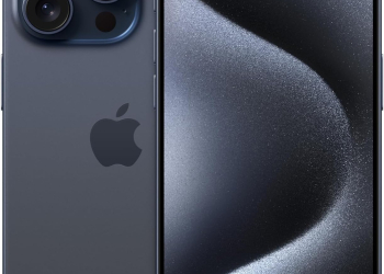 apple iphone 15 pro, 256gb, blue titanium – unlocked (...