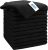 HOMEXCEL Microfiber Cleaning Cloth Black, 12 Pack Premium Mi...