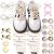 Mity Rain 30PCS Charms for Sneakers – Lace Charms Cont...