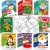 32Pcs Christmas Coloring Books for Kids – Fun Holiday Acti...