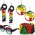 Zhanmai 4 Pieces Juneteenth African Women’s Jewelry Se...
