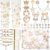 DoDoBeads 60 Pcs Junk Socks Charms Kit, Gold Brooches and Pi...